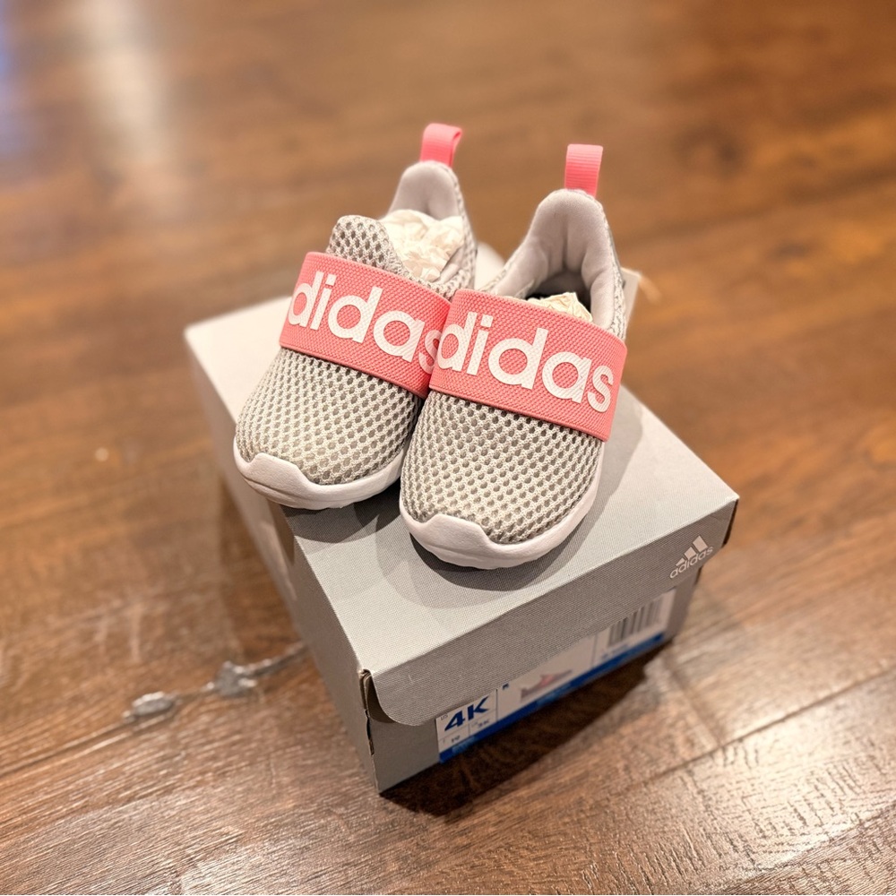 Adidas Kids' Sneakers in Pink and Gray